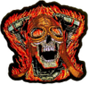 Wholesale Custom Embroidery Patches Iron on Motorcycle Patches Embroidery Motorcycle Club Biker Patch
