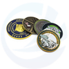 Hard Enamel 3D Souvenir Double Sided Antique Brass Blank Metal Commemorative Custom Challenge Coin