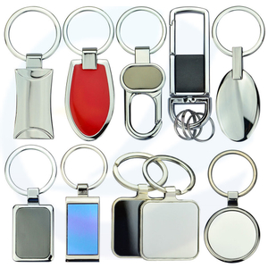 Business Gift Customization Handmade Engraved Custom Double Sided Word Blank Stainless Steel Keychain