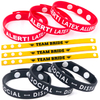 Make Your Own Rubber Wristbands With Message Or Logo Custom Silicone Bracelets And Personalized Wrist Band Rubber Bracelet