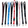 Customised promotional screen printed neck lanyards printing custom logo sublimation polyester anime lanyard with logo custom
