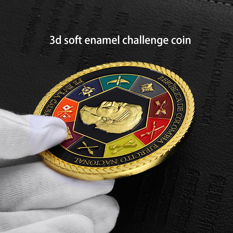 Monedas Free Design Stamping Dies 3d Zinc Alloy Challenge Coin Custom Engravable Metal Coins Double Commemorative Souvenir Coin