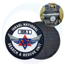 Factory Custom Velcro PVC Patches Silicone Soft Rubber Patch Label 3D Embossed PVC Patch