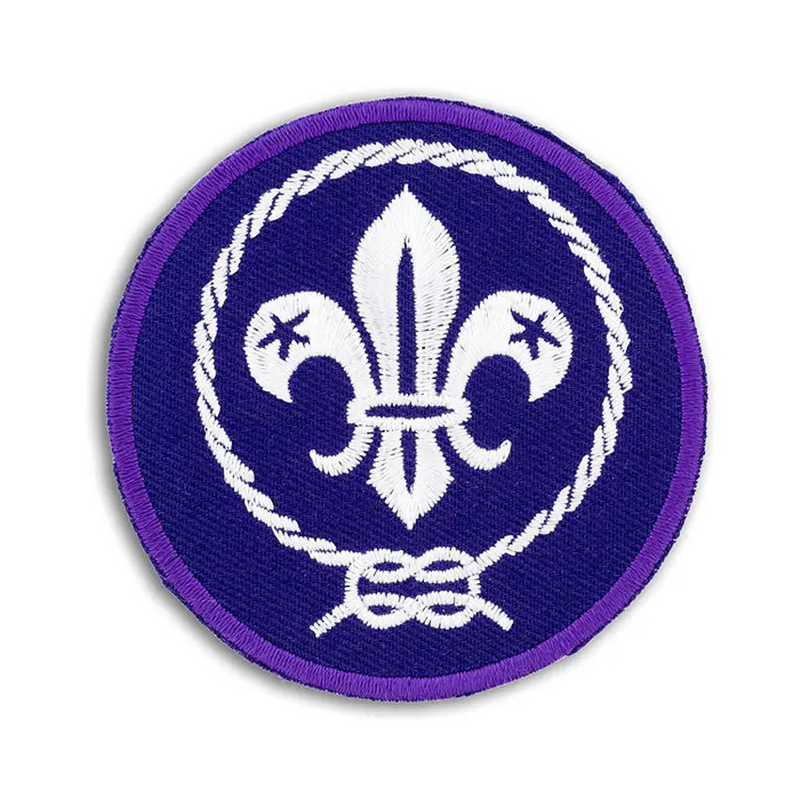 promotional custom kids embroidered merit boy scout badges