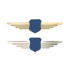 Custom Metal Pin 3D Design Pilot Wings Pin Badge