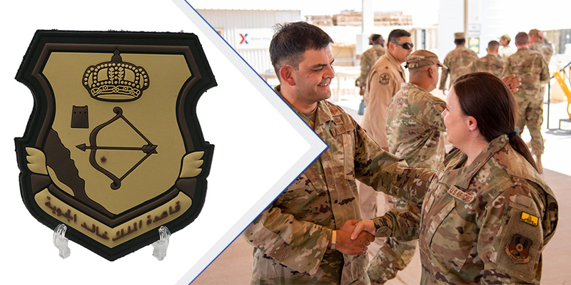 military pvc patch