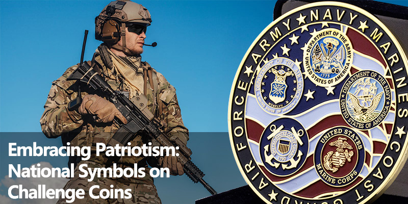 Embracing Patriotism: National Symbols on Challenge Coins