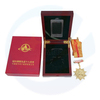 Factory Design And Of Honor Wood Full Mirror Gold Medal Custom Finisher Medals With Gift Box