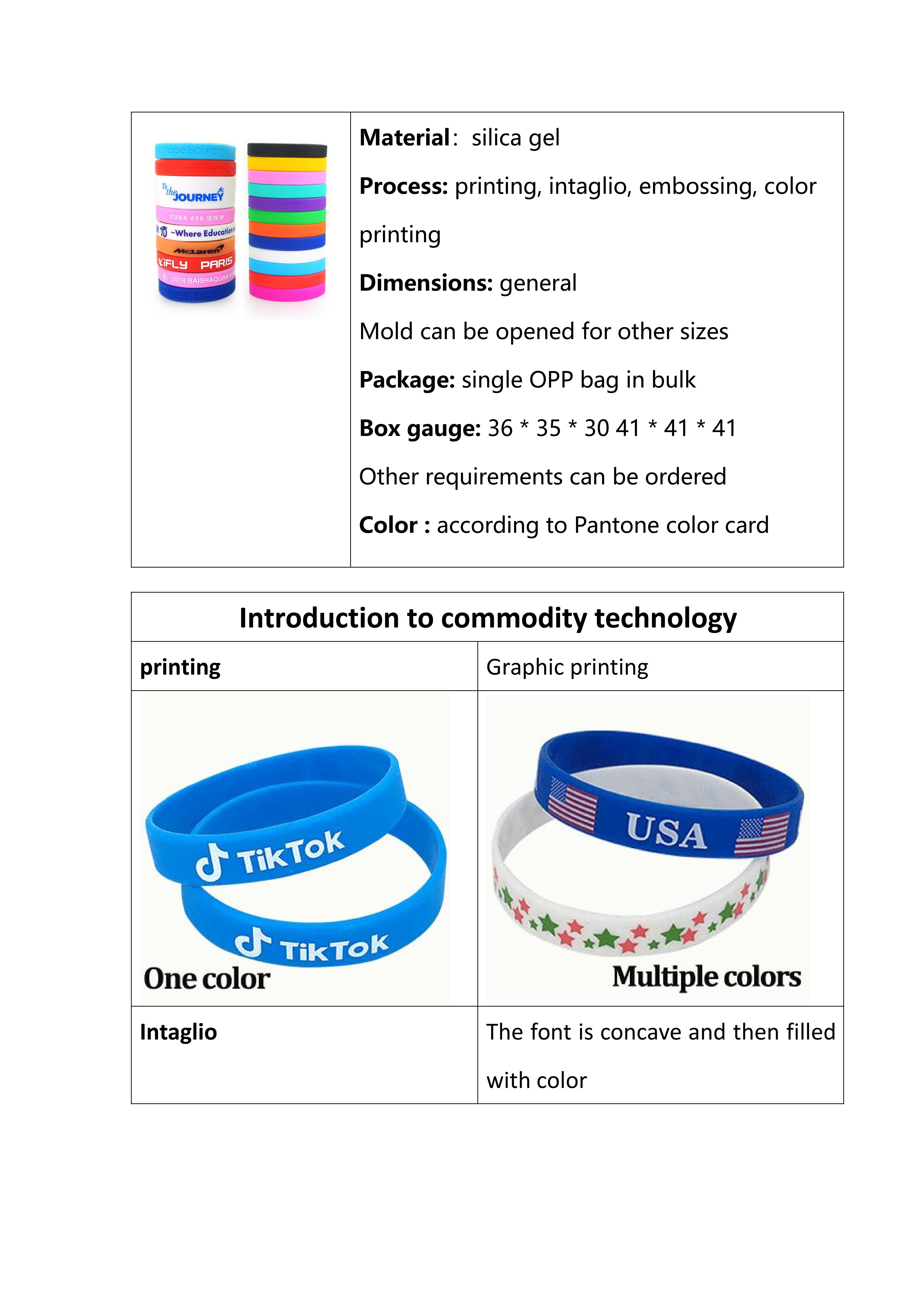 Silicone bracelet strap
