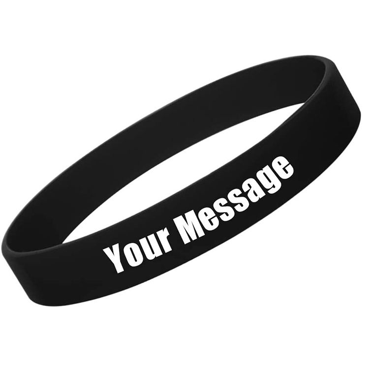 2023 cheap free samples promotion gravure custom silicone bracelet with logo