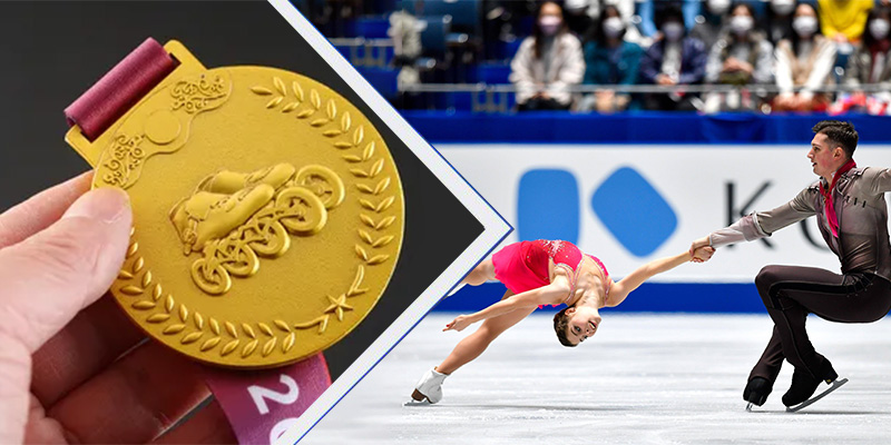 The Grace of Figure Skating: Custom Ice Skating Medals