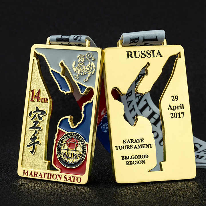 Custom Karate Medals