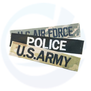 custom Embroidered Military police Name Tags