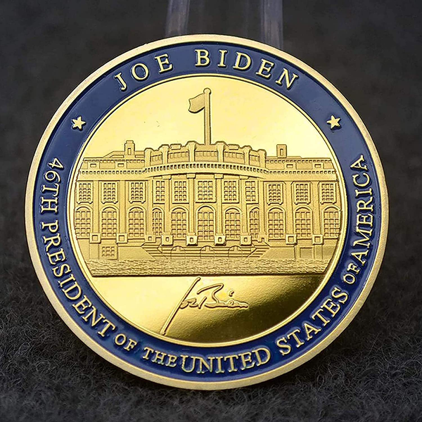 Custom Election Support Items Making Military President of The United States Engraved Coins Presidential Unique Cool Challenge Coin
