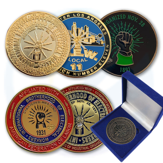 Custom Personalized Military Command Coins Custom Ibew Challenge Coins
