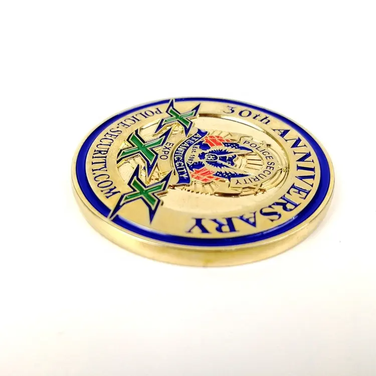 Usa Euro Coins Air Force Challenge Coin