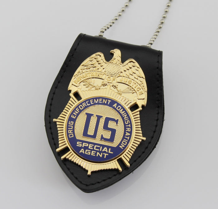 US DEA Special Agent Drug Enforcement Administration Badge Replica Movie Props