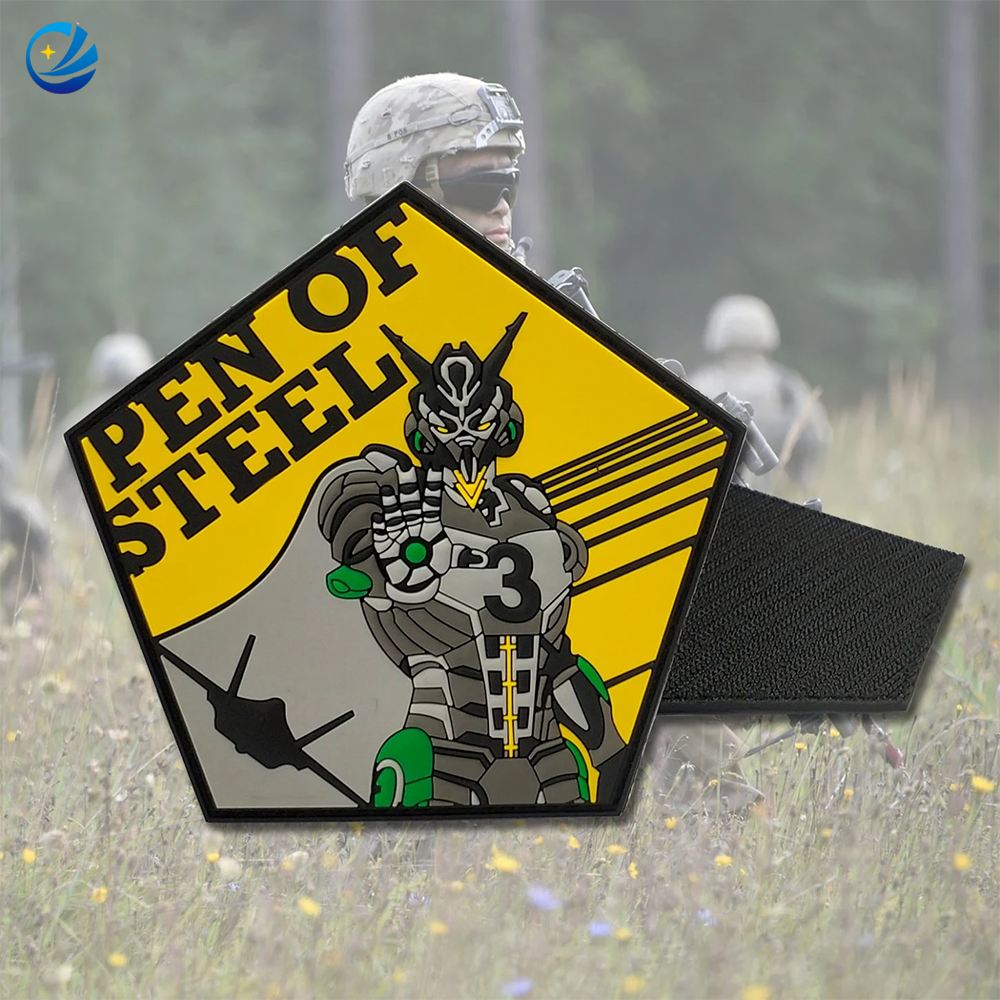 Factory Custom Military Woven Patch Clothes Label P