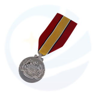 Factory Wholesale Cheap Competitive Custom Medallion Us Honor Medal with Short Ribbon Bar