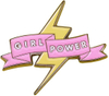 Custom Woman Power Enamel Lapel Pin Manufacturer