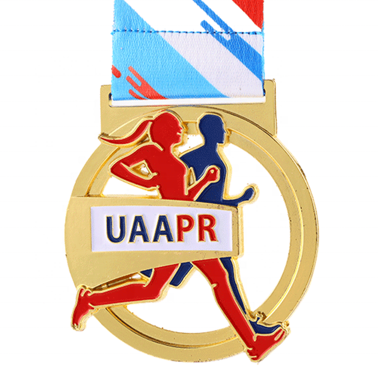 running medal