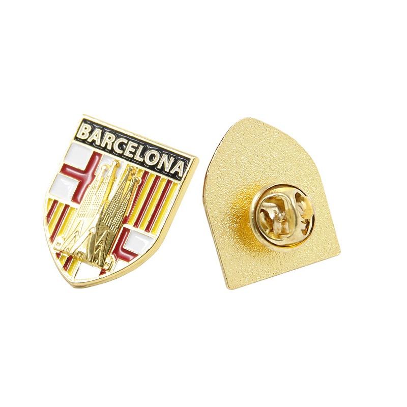 China Professional Producer Manufacturer High Quality Wholesale Badges Logo Soft Enamel Custom Metal Lapel Pin Badge