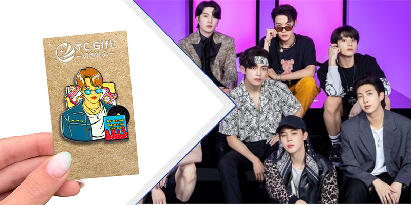 Celebrate Your K-Pop Love with Custom Enamel Pins