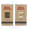 Custom ROYAL ENFIELD Motorcycle Biker 120 Year Lapel Pins Rolling Pin