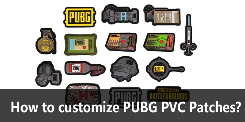 How to customize PUBG PVC Patches?