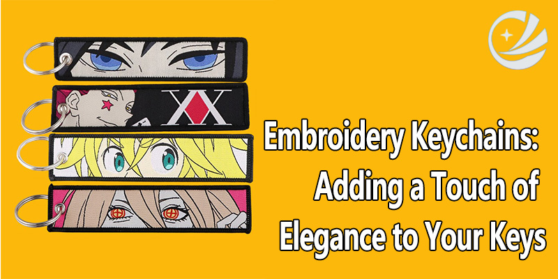 Embroidery Keychains: Adding a Touch of Elegance to Your Keys