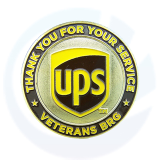 UPS United Parcel Service Veterans BRG Challenge Coin