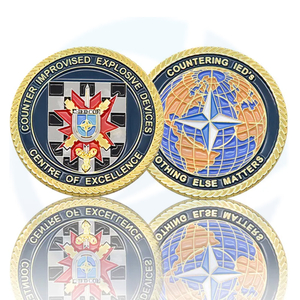 High Quality Custom Engraved 2d 3d US Air Force Challenge Coin