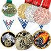 Manufacturer Free Design Custom 3d Enamel Metal Racing Cars Sports Award Medals Gold Car Medals