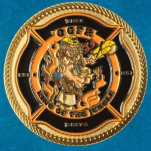 Firefighter Challenge Coins
