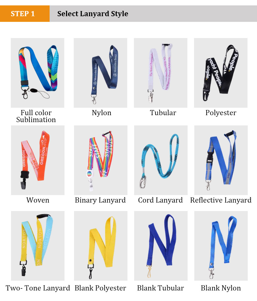 lanyard materials