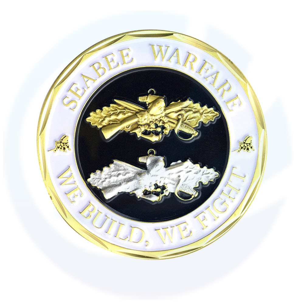 U.S. Navy Seabee Warfare Coin
