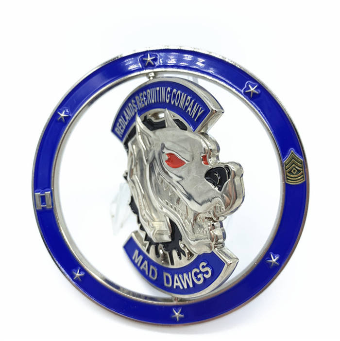 Challenge Coins Manufacturer Custom Metal Stamping Spin Challenge Commemorative Coins