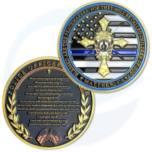 Thin Blue Line Challenge Coin