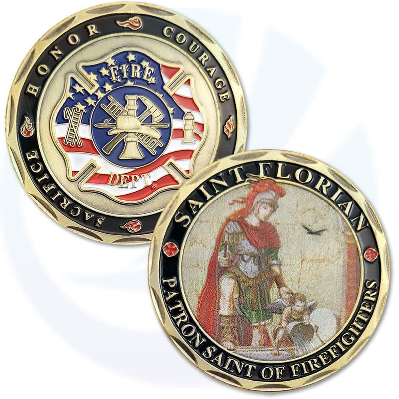Firefighter Challenge Coins