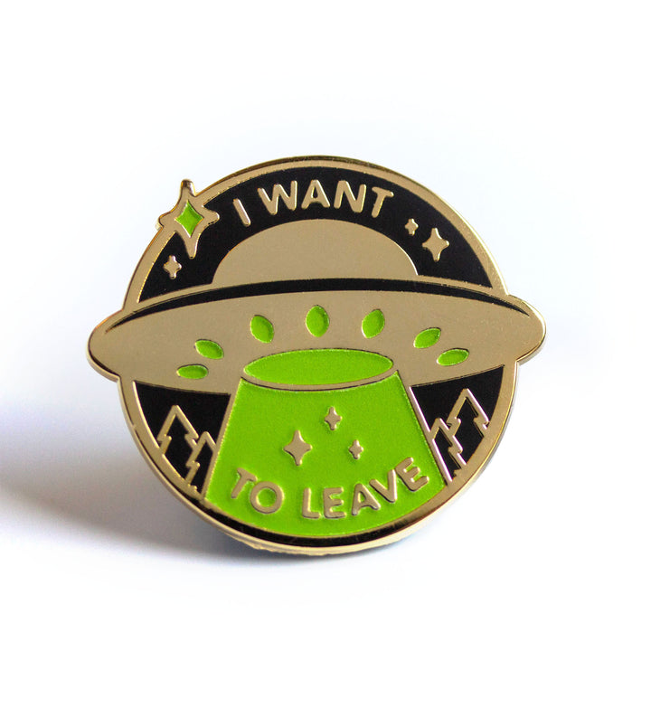 Glow In The Dark Enamel Pins
