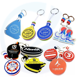 Custom Logo and Shape Boat Key chain For Advertisement Factory Cheap Price Custom EVA Foam Floating Keychain for Promotion gift