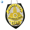 Custom Replica Police Badges Los Angeles Police Department LAPD Badge Replic- Police Officer/captain /sergeant /detective / with Suitable Holder And Chain