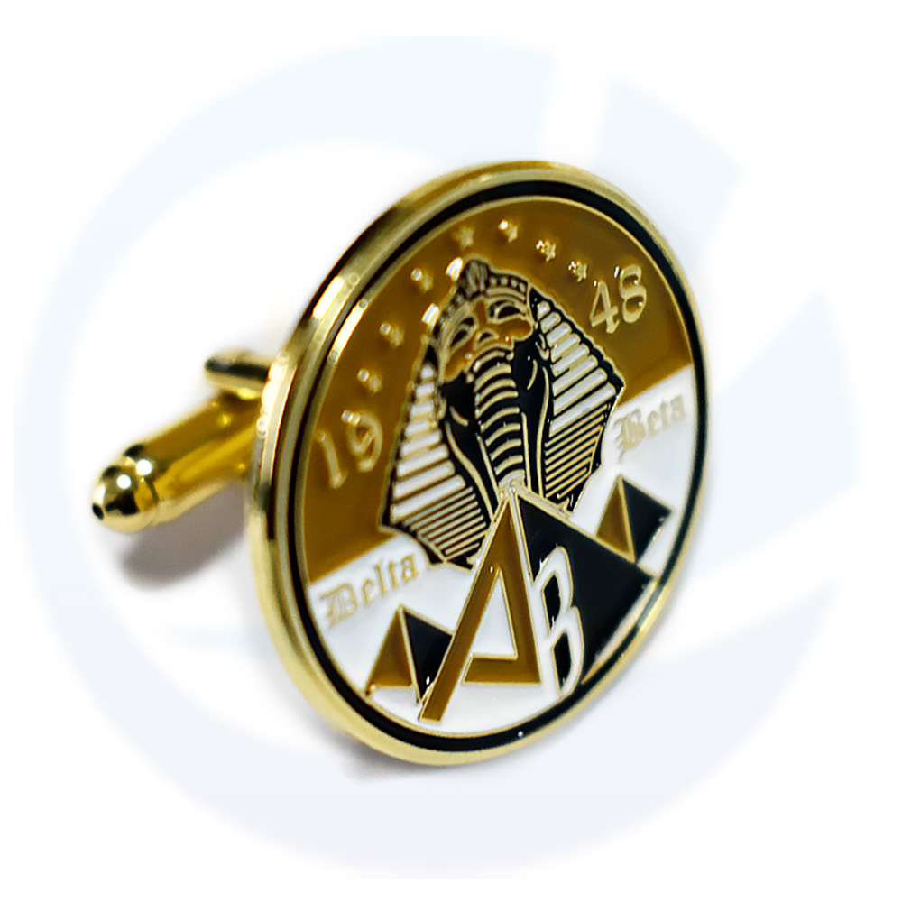 Antique Style Cufflinks Custom Engraved Name Cuff Links Good Quality Mens Shirt Black Cufflinks