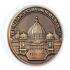 Punctual Delivery Custom Your Logo Commemorative Brass Shiny Gold Silver Metal Double Sided Coin