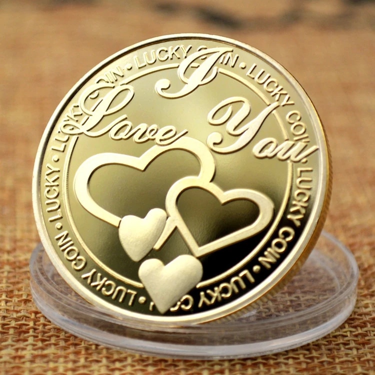 Custom Gold Plated Commemorative Coin Gift