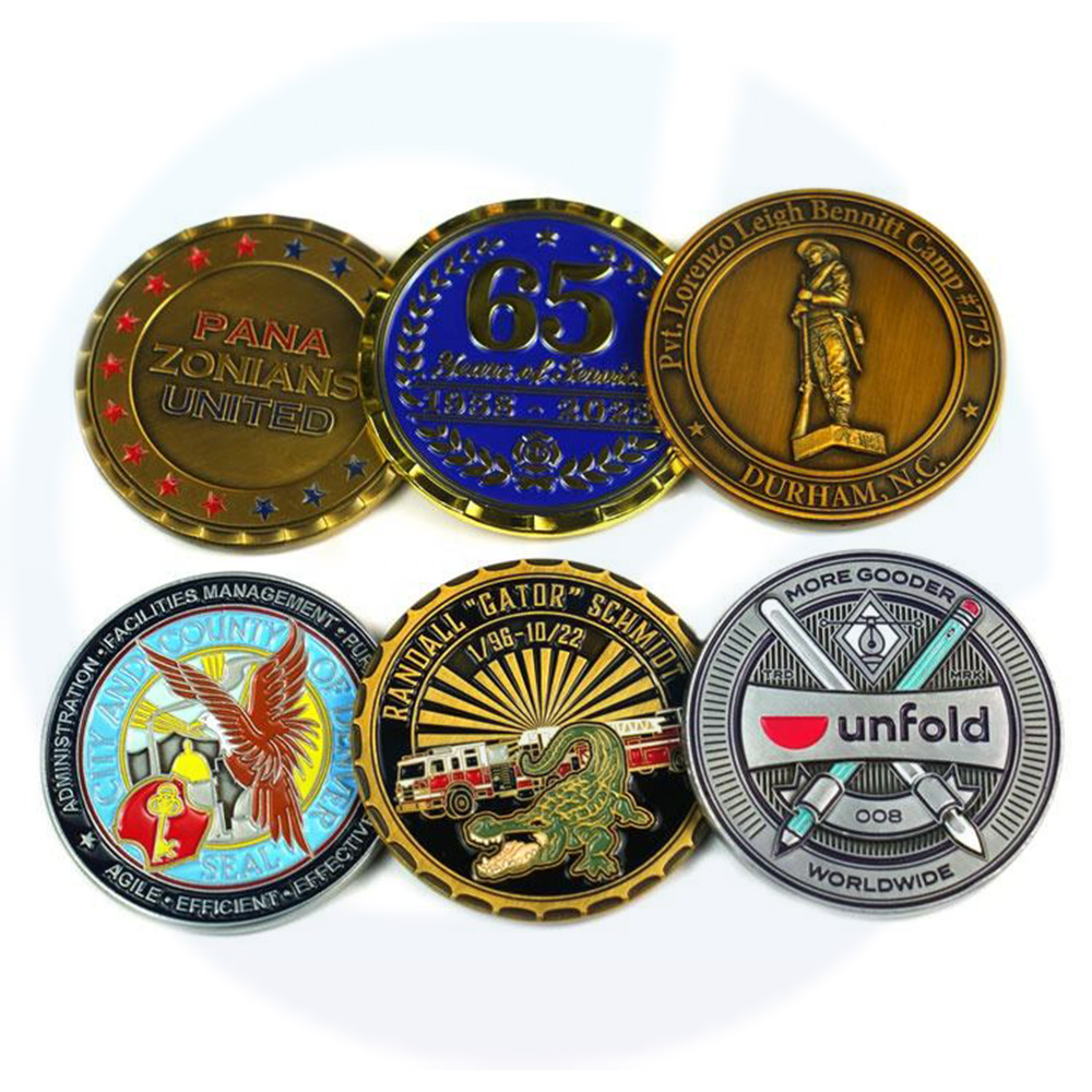 Wholesales Manufacturer 3D Best Quality Brass Zinc Alloy Custom Soft Enamel Souvenir Commemorative Challenge Coins