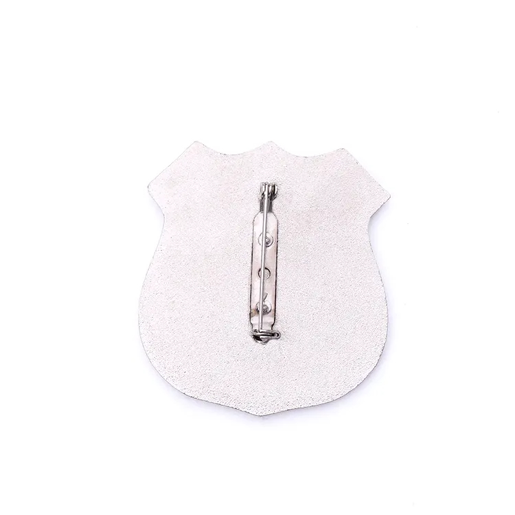 Custom Silver Plating Metal Elite Security Officer Security Guard Badge