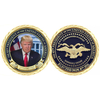 Custom Election Support Items Making Military President of The United States Engraved Coins Presidential Unique Cool Challenge Coin