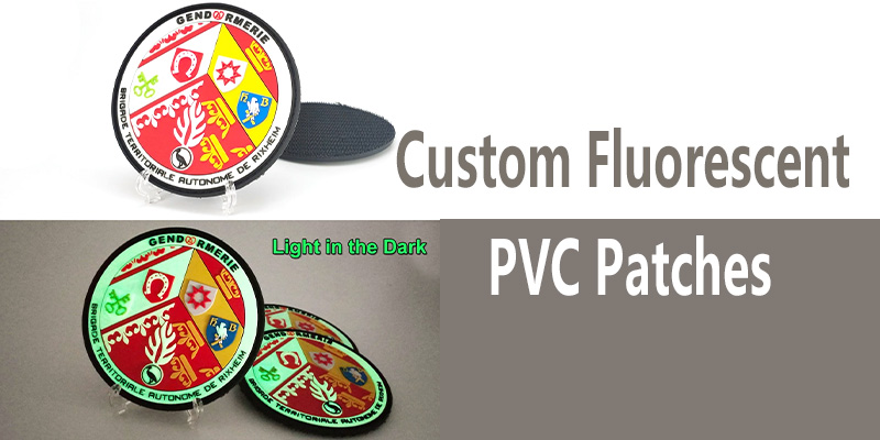 Custom Fluorescent PVC Patches
