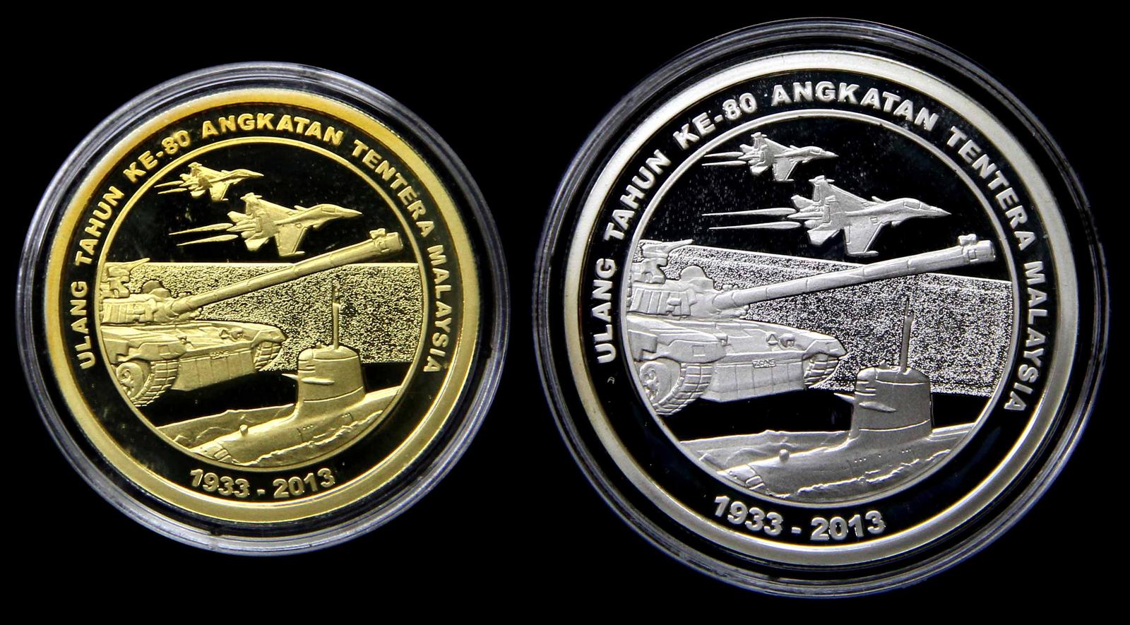Malaysian Armed Forces Challenge Coin